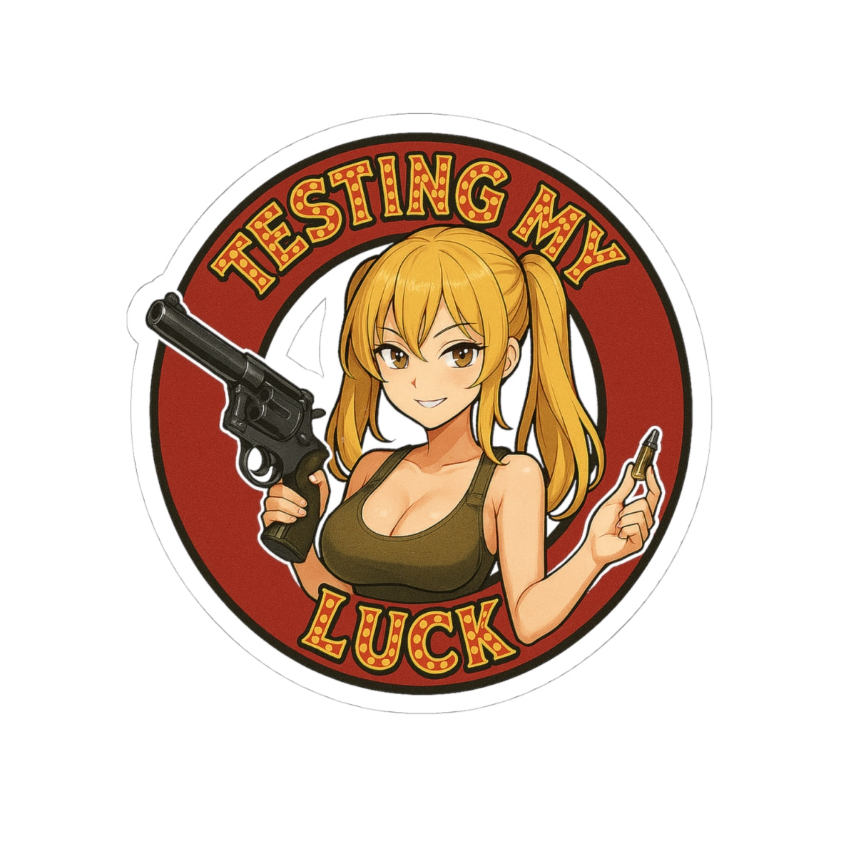 Lady Luck Sticker